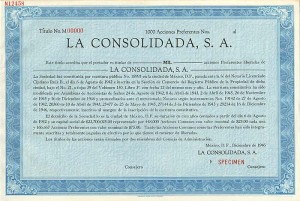 La Consolidada, S.A.